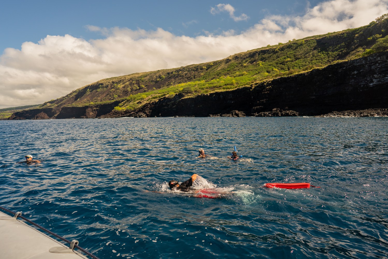 snorkeling on the big island of hawaii